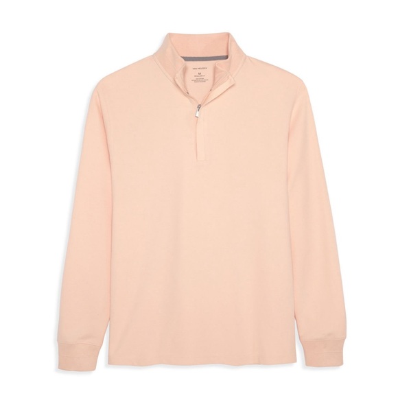 Van Heusen’s Luxore men long sleeve quarter zip pullover size M&L - Picture 3 of 10
